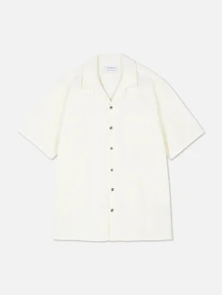 Chemise Boutonnée à Manches Courtes|Primark Clearance