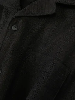 Chemise Boutonnée à Manches Courtes|Primark New