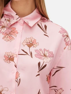 Chemise Boutonnée Graphique à Coordonner|Primark Outlet