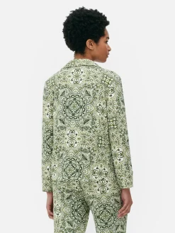 Chemise De Nuit De Pyjama Graphique à Motif Mandala|Primark Sale