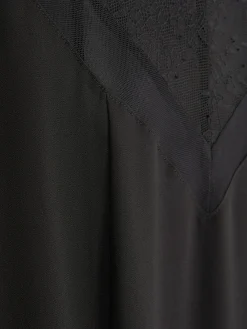 Chemise De Nuit En Maille Et Dentelle|Primark New