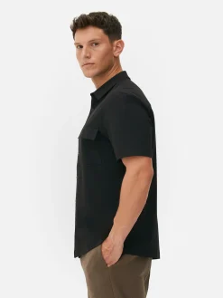 Chemise Droite à Manches Courtes Kem|Primark