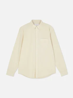Chemise En Sergé De Coton à Manches Longues|Primark Discount