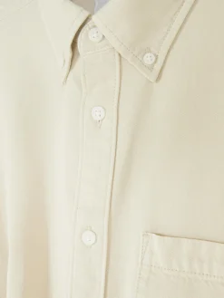 Chemise En Sergé De Coton à Manches Longues|Primark Discount