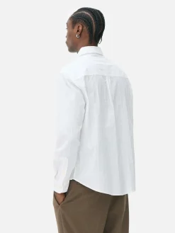 Chemise Jacquard à Manches Longues|Primark Online