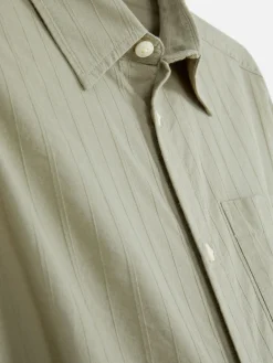 Chemise Jacquard à Manches Longues|Primark Outlet