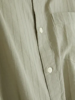 Chemise Jacquard à Manches Longues|Primark Outlet