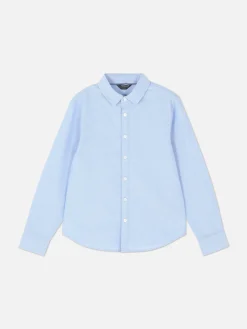 Chemise Oxford à Manches Longues Pour Ado|Primark Discount