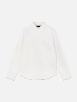 Chemise Oxford à Manches Longues Pour Ado|Primark Outlet