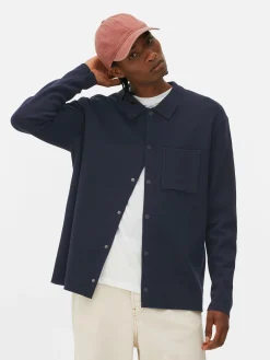 Chemise Tricotée à Boutons-pression|Primark New