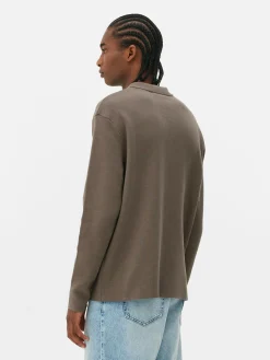 Chemise Tricotée à Boutons-pression|Primark Outlet