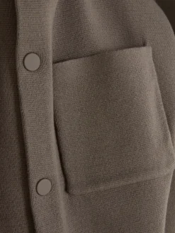 Chemise Tricotée à Boutons-pression|Primark Outlet