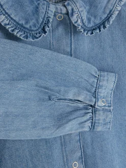 Chemisier En Denim à Col|Primark Hot