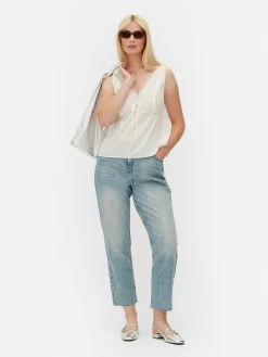 Chemisier Sans Manches à Col En V|Primark New