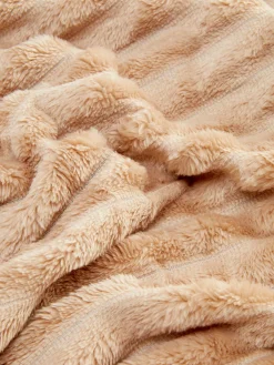 Couverture Côtelée Duveteuse Ultra-douce|Primark Outlet