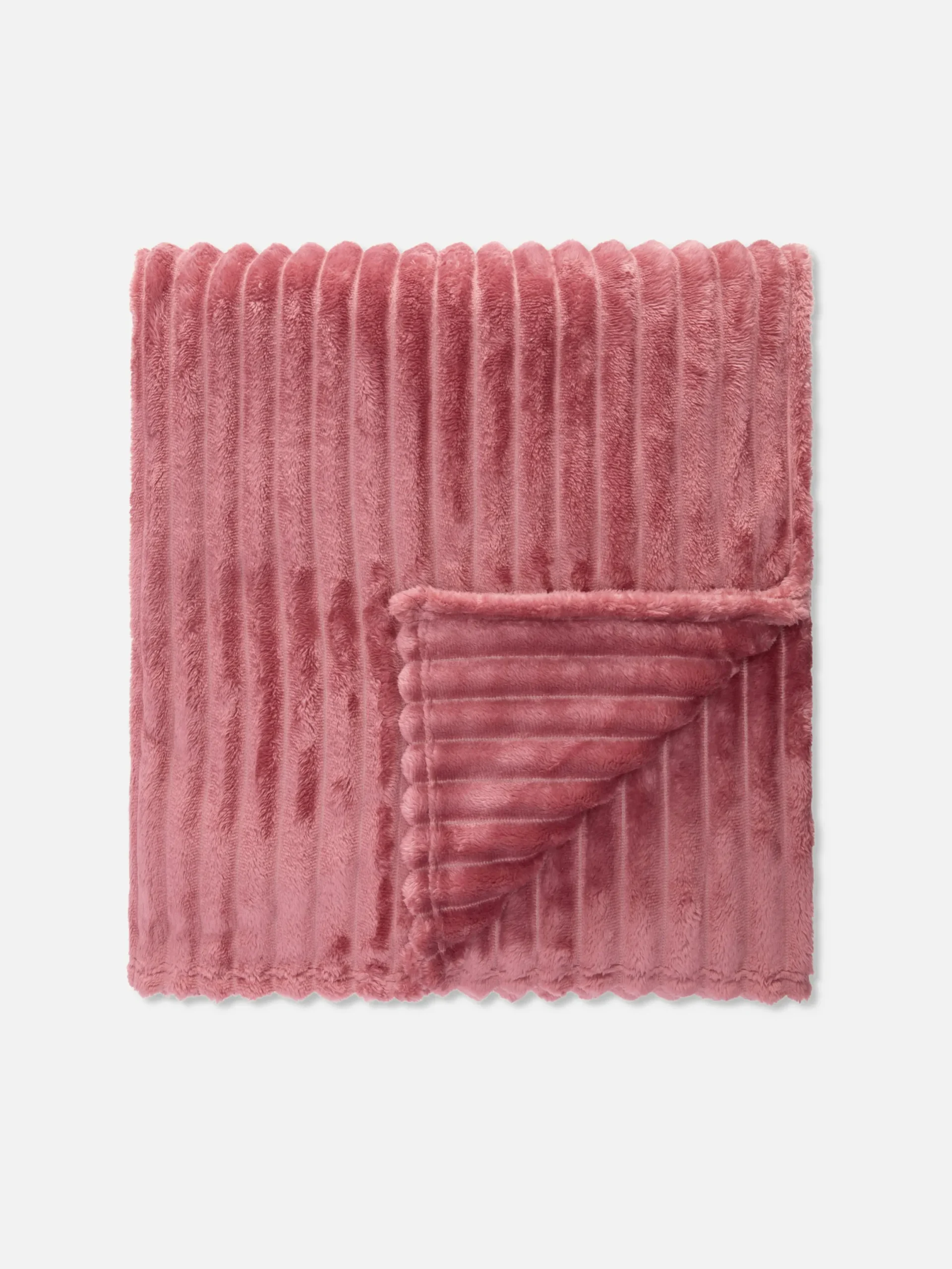 Couverture Côtelée Duveteuse Ultra-douce|Primark New