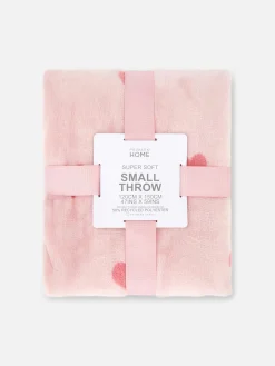 Couverture Douce à Motif Cœur|Primark Hot