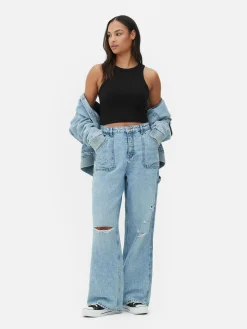 Débardeur Côtelé à Dos Nageur|Primark New