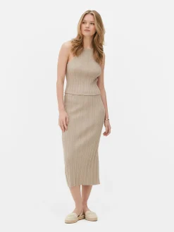 Débardeur Côtelé à Dos Nageur|Primark Best