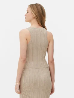 Débardeur Côtelé à Dos Nageur|Primark Best