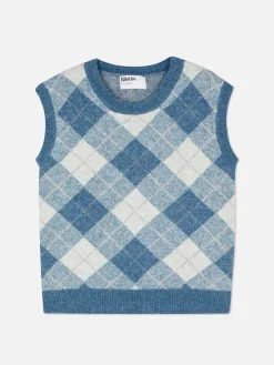 Débardeur En Maille à Losanges Rita Ora à Coordonner|Primark New