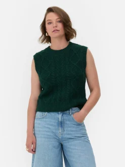 Débardeur En Maille Torsadée Rita Ora|Primark Clearance