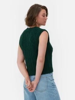 Débardeur En Maille Torsadée Rita Ora|Primark Clearance