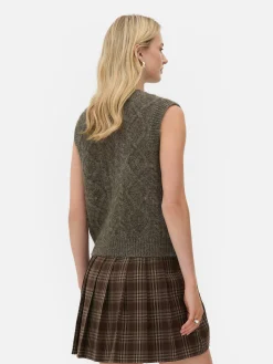 Débardeur En Maille Torsadée Rita Ora|Primark Sale