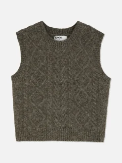 Débardeur En Maille Torsadée Rita Ora|Primark Sale