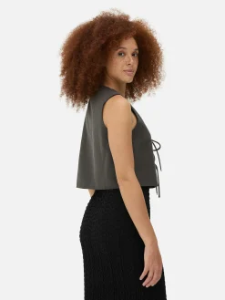 Débardeur Noué Sur Le Devant|Primark New