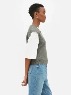 Débardeur Tricoté à Col En V|Primark Online