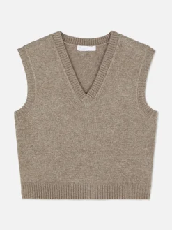 Débardeur Tricoté à Col En V|Primark Best