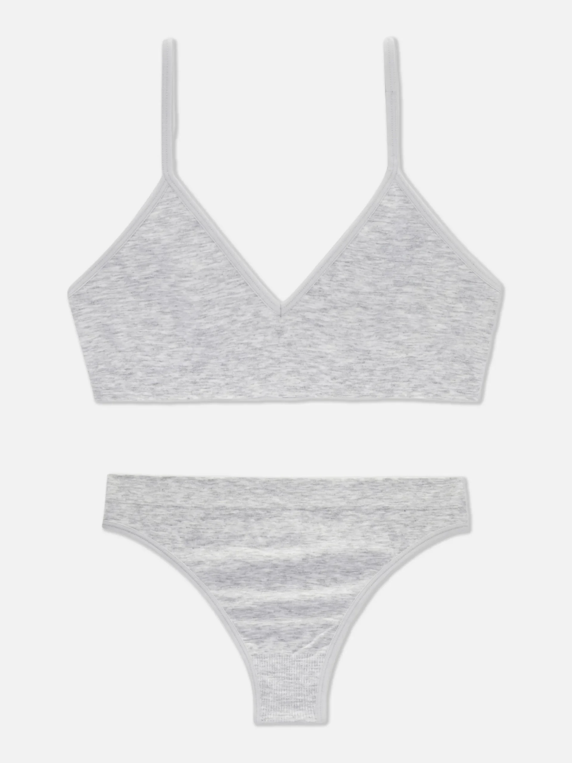 Ensemble Brassière Triangle Et String Sans Coutures|Primark Online