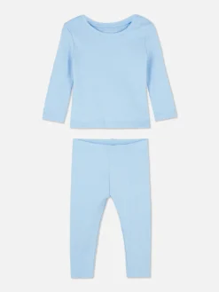 Ensemble Coordonné T-shirt Et Legging Côtelés|Primark Discount