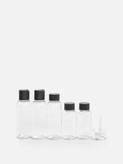 Ensemble De Flacons De Voyage Et D'étiquettes|Primark Hot