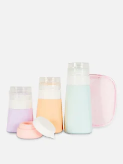 Ensemble De Flacons De Voyage - Cinq Pièces|Primark Clearance