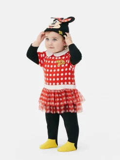Ensemble Grenouillère Et Bonnet Disney Minnie Mouse|Primark New