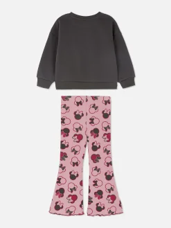 Ensemble Haut à Col Ras-du-cou Et Legging Disney Minnie Mouse|Primark Discount