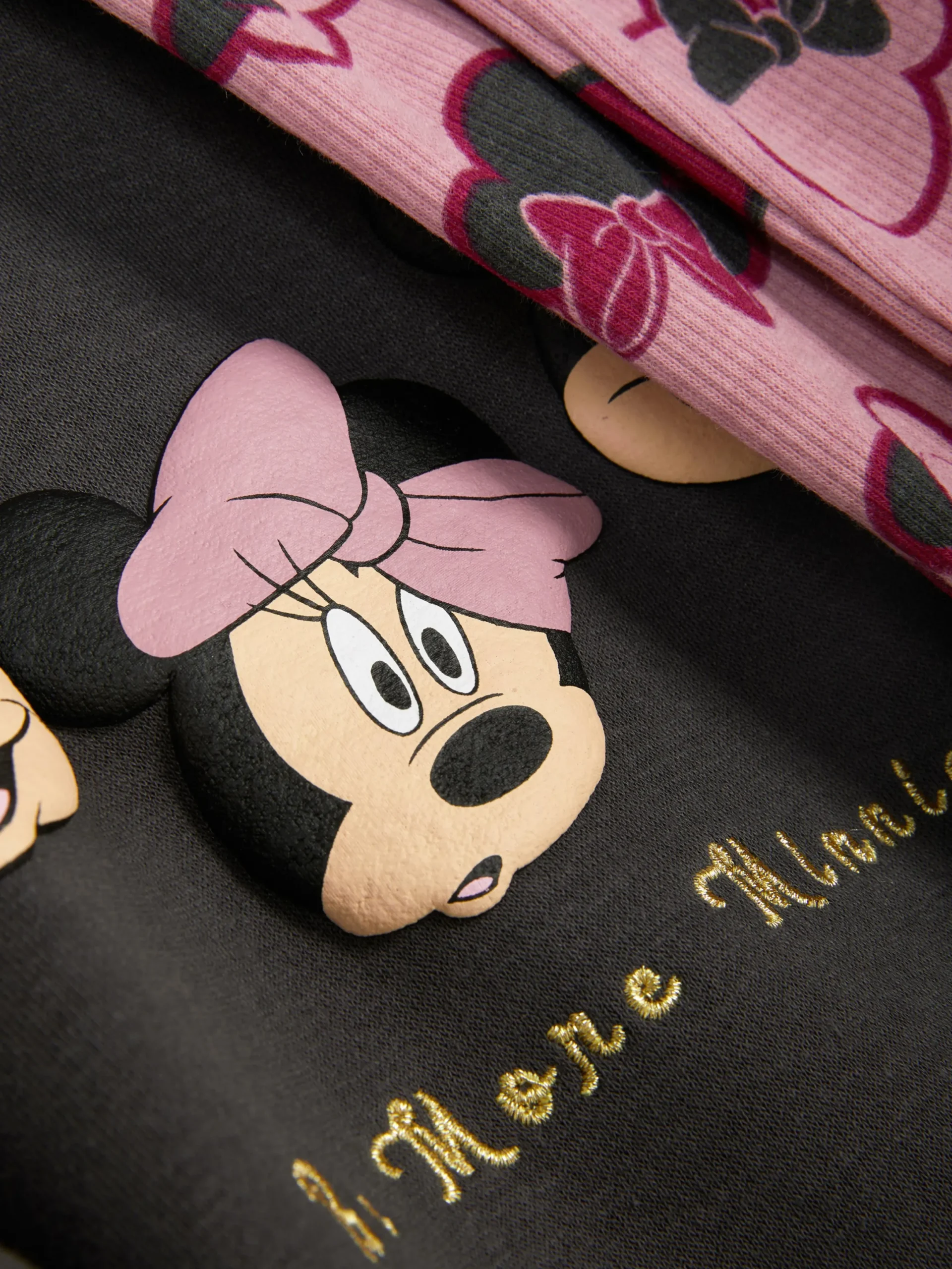 Ensemble Haut à Col Ras-du-cou Et Legging Disney Minnie Mouse|Primark Discount