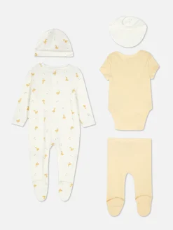 Ensemble Nouveau-né Cinq Pièces à Imprimé Canard|Primark