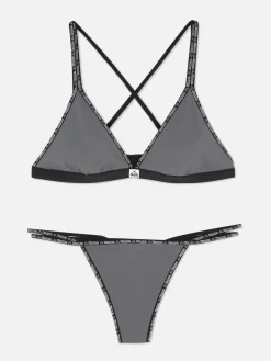 Ensemble Sans Coutures Brassière Triangle Et String Kappa X|Primark Best