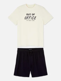 Ensemble Short Et T-shirt De Pyjama|Primark New