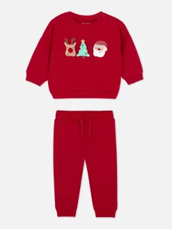 Ensemble Sweat-shirt Et Bas De Jogging De Noël|Primark Hot