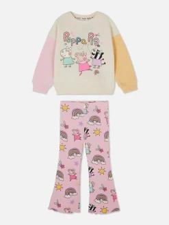 Ensemble Sweat-shirt Et Legging évasé Peppa Pig|Primark Discount