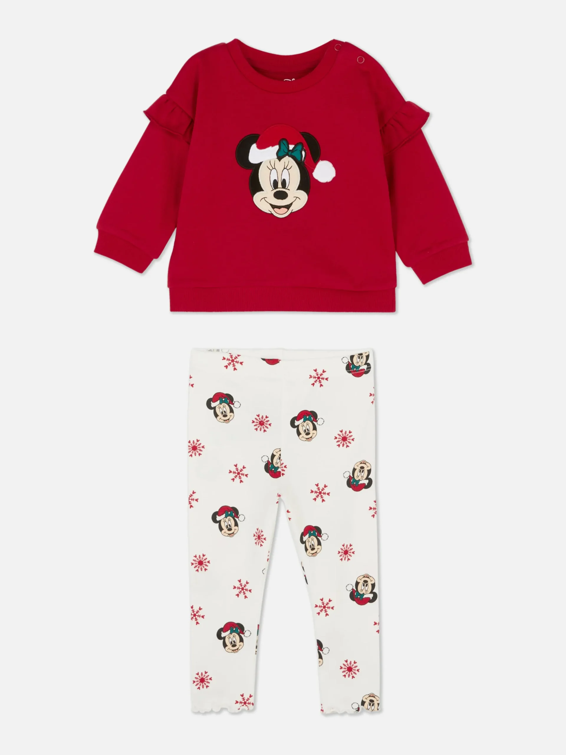 Ensemble Sweat-shirt Et Legging De Noël Disney Minnie Mouse|Primark Clearance