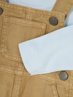 Ensemble T-shirt à Manches Longues Et Salopette|Primark New