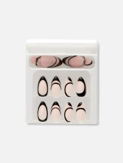 Faux Ongles French Manucure à Motif Tourbillon PS...|Primark