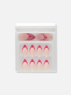 Faux Ongles Pointus Brillants Effet Crocodile PS...|Primark Discount