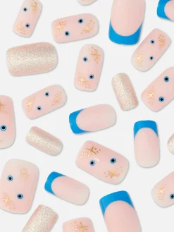 Faux Ongles Pointus Et Glossy à Paillettes PS...|Primark