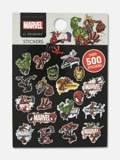 Feuilles De 500 Autocollants Marvel Avengers|Primark Discount